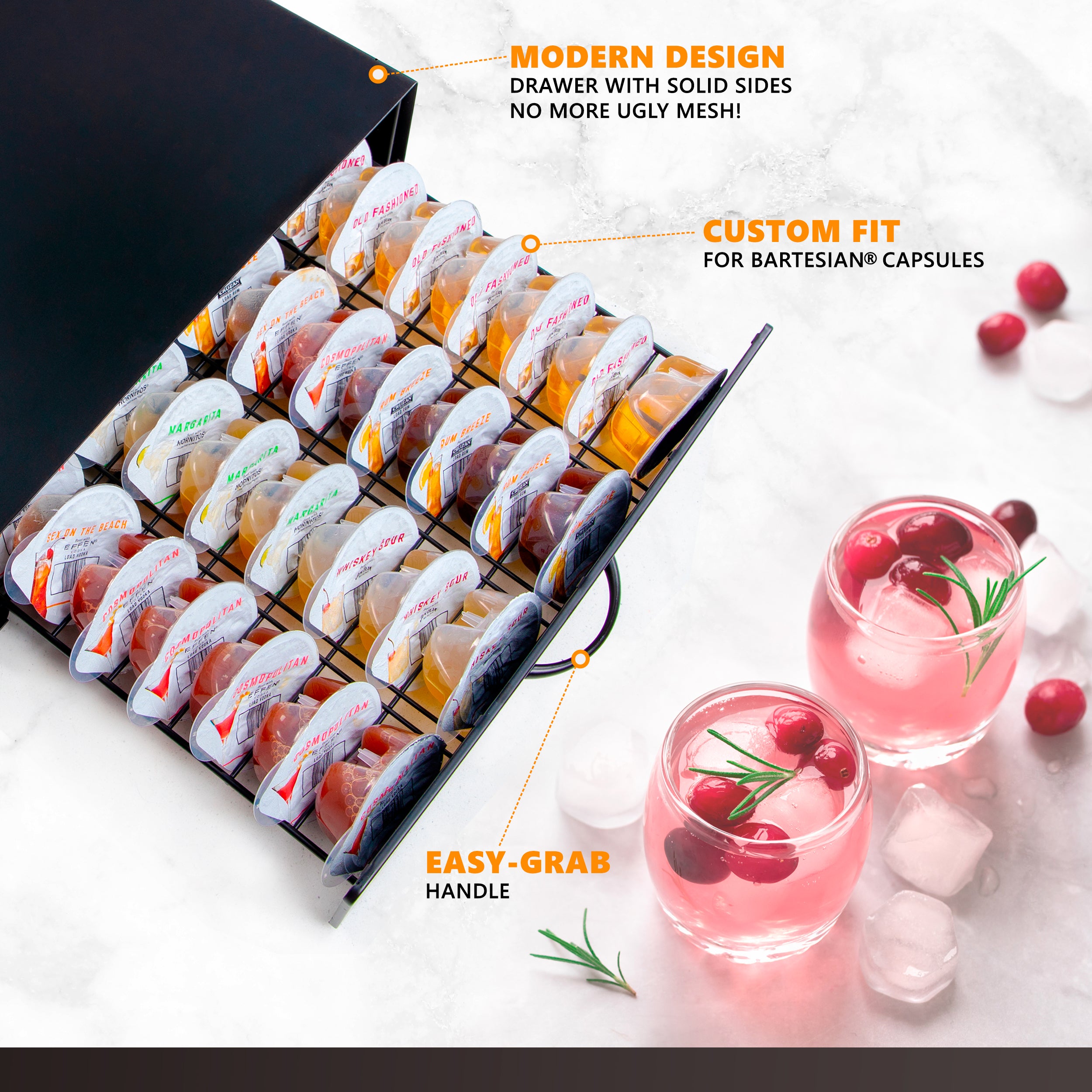 Image of Organize Your Bartesian Experience: The Ultimate Guide to Using a Drawer for Bartesian Capsules