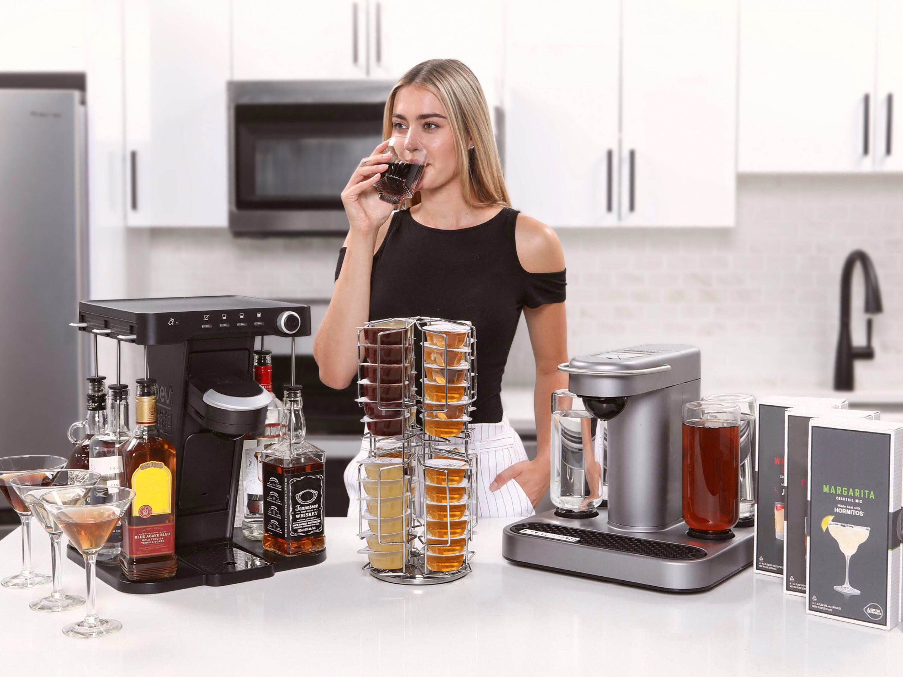 Image of Elevate Your Home Bar: Why a Carousel for Bartesian Capsules is a Must-Have Accessory