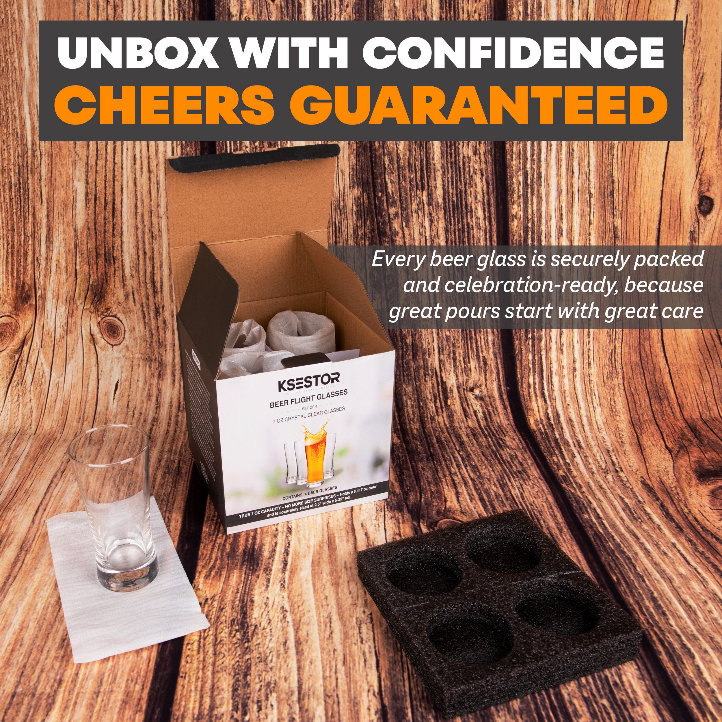 Image of Beer Flight Glasses