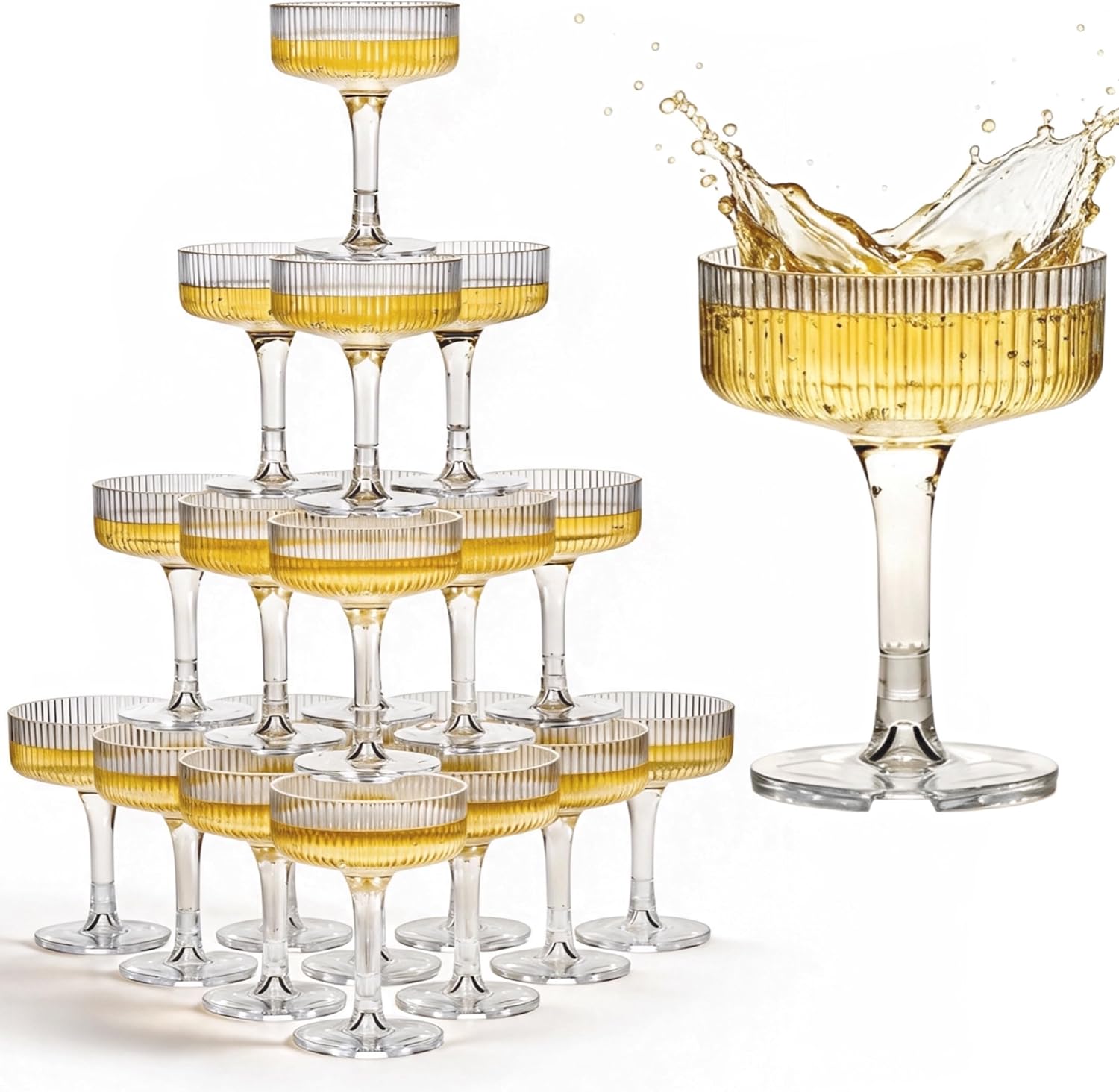 Image of Ksestor Champagne Tower - 30 Pcs