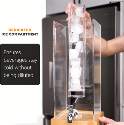 Beverage Dispenser with Stand