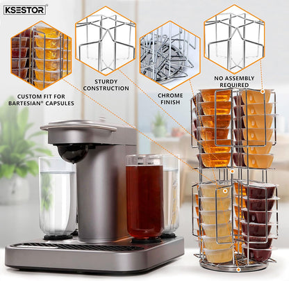 Storage Carousel for Bartesian Capsules