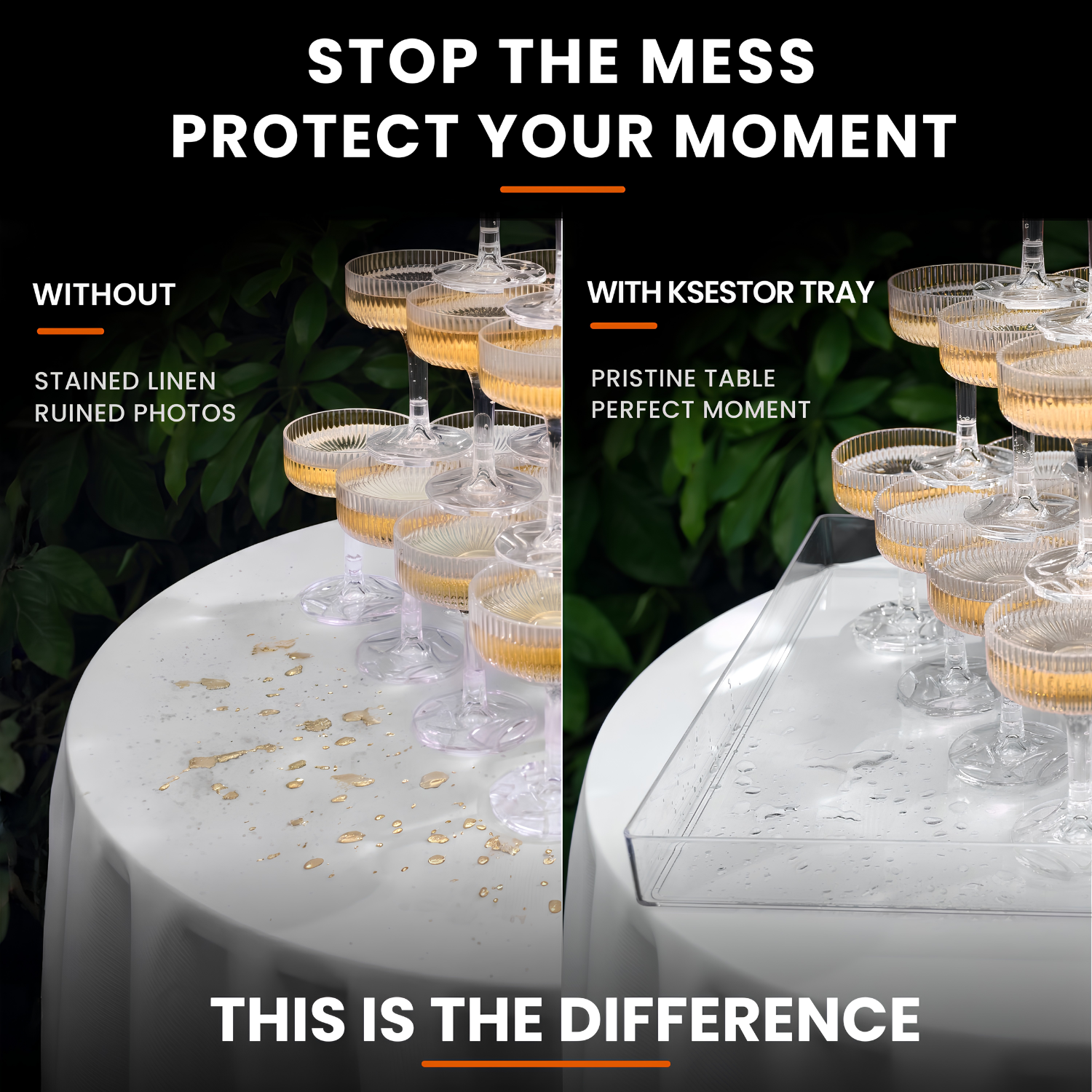 Image of Champagne Tower Drip Tray