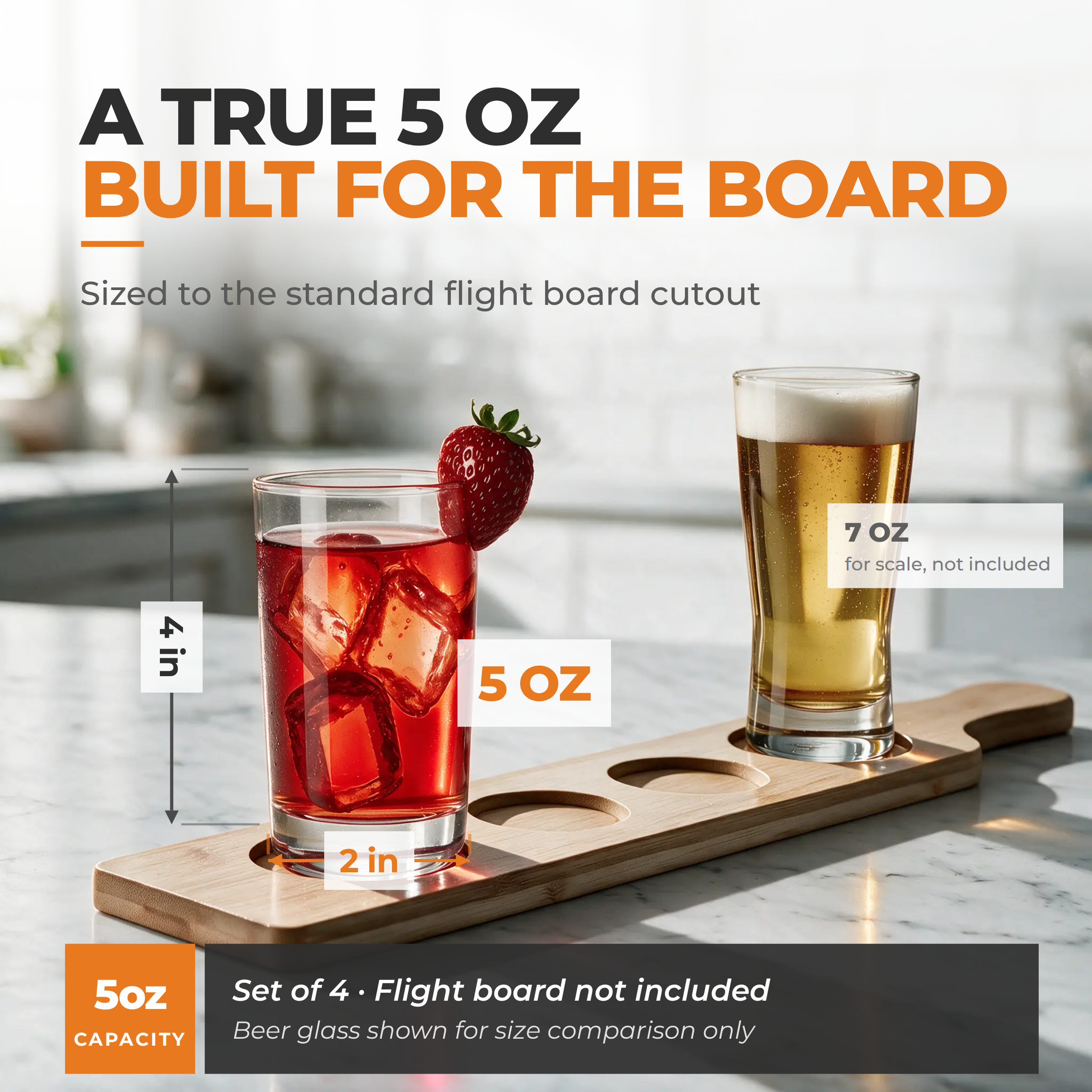 Image of Cocktail Flight Glasses