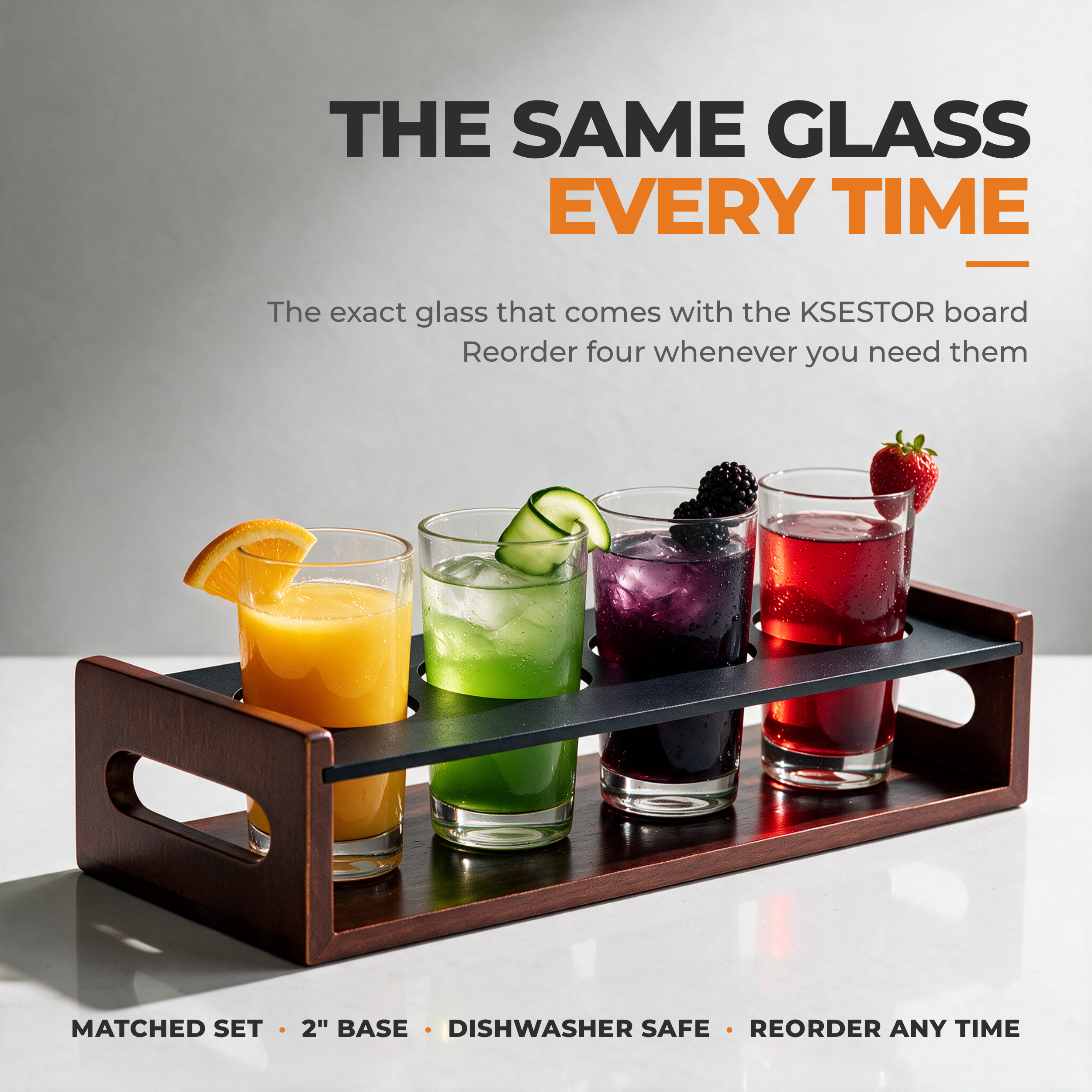 Image of Cocktail Flight Glasses