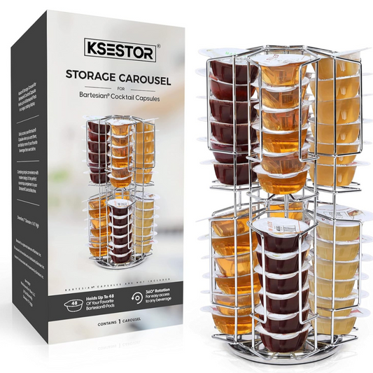 Storage Carousel for Bartesian Capsules